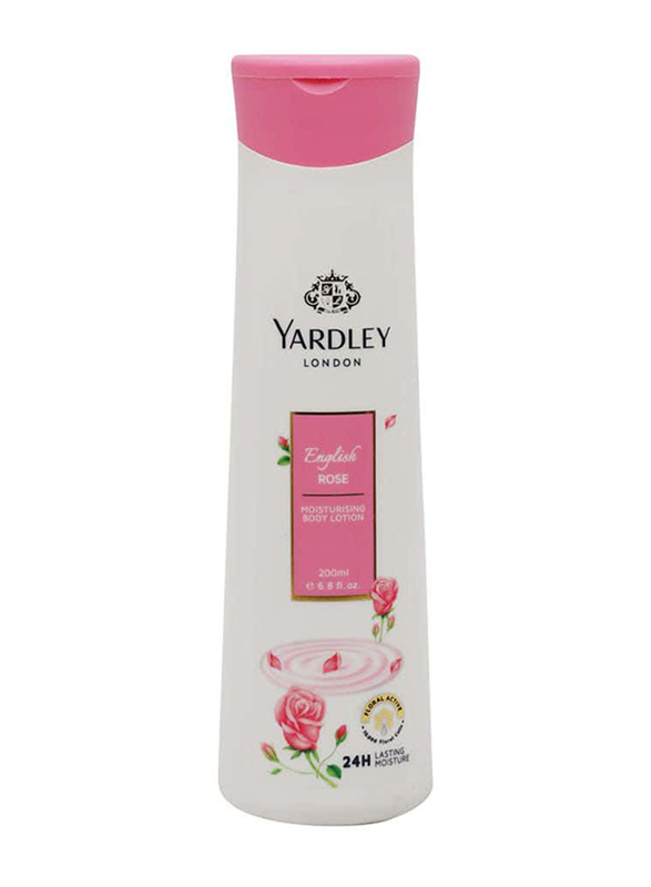 Yardley London English Rose Moisturising Body Lotion, 200ml