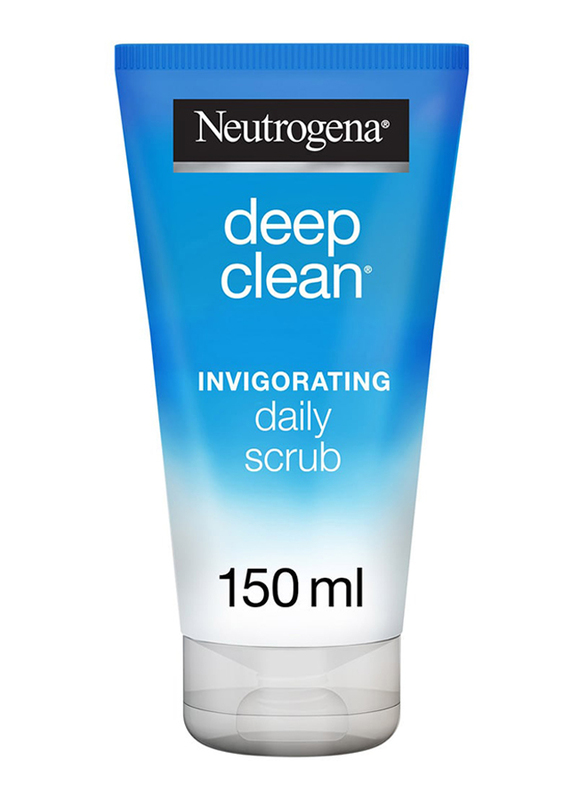 Neutrogena Deep Clean Invigorating Facial Scrub, Normal to Combination Skin, 150ml