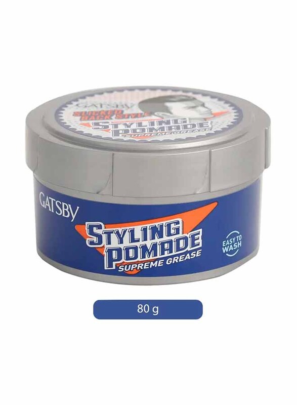 Gatsby Styling Pomade Supreme Grease Hair Gel, 80g