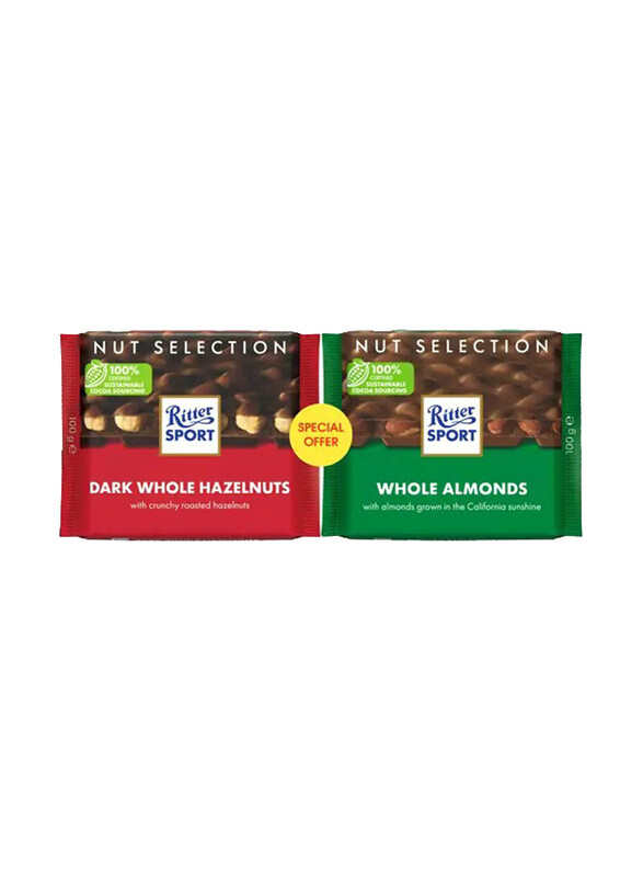 

Ritter Sport Assorted, 2 x 100g