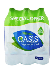 Oasis Mineral Water, 6 Bottle x 1.5 Liters