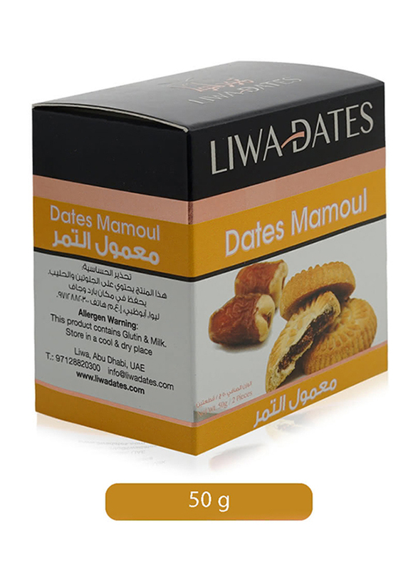 Liwa Dates Mamoul Biscuits, 50g