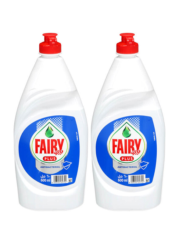 

Fairy Core+ Antibacterial Dishwash Liquid - 2 x 600ml