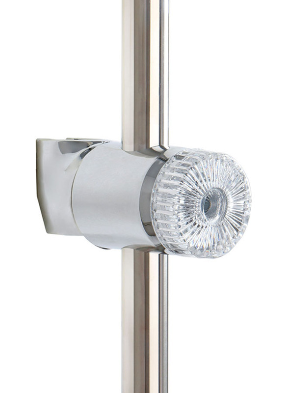 Verkk 19mm Sliding Bar For Shower Stainless Steel Tube, Silver