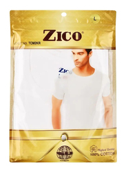 Zico Men's Under T-Shirt, White, L