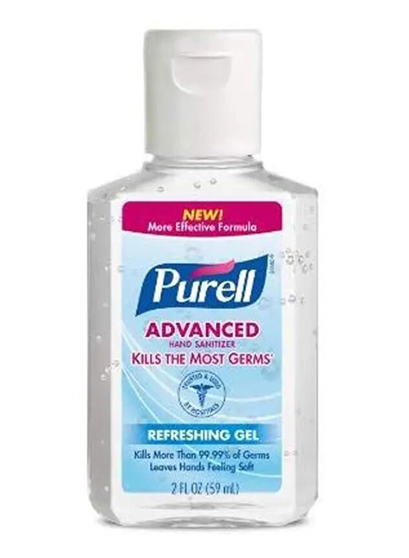 Purell Advanced Hand Sanitizer Refreshing Gel Flip Cap Bottle, 60ml