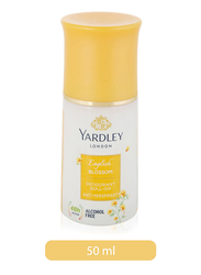 Yardley London English Blossom Antiperspirants Deodorants Roll-On for Women, 50ml