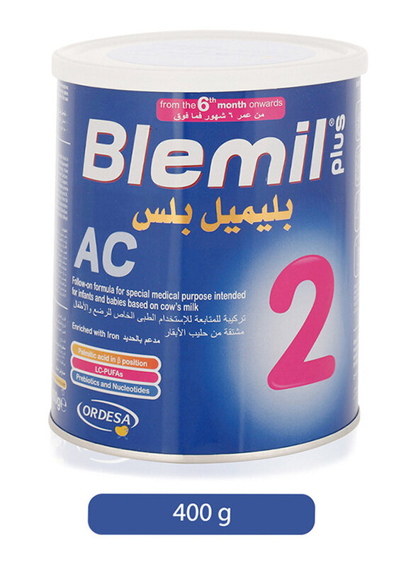 

Ordesa Blemil Plus Stage 2 Baby Food Formula Milk, 6 Months-1 Year, 400g