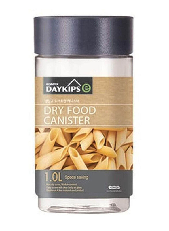 

Komax Daykips Dry Food Canister, 1000ml, Black