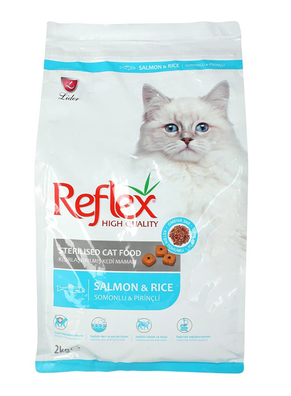 Reflex High Quality Sterilized Cat Food with Sterilized Fish, 2 Kg