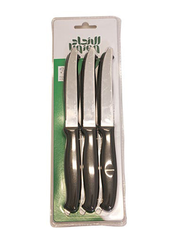 

Union 6-Piece Steak Knife with Pp, Black