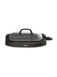 Tefal Plancha Electric Smokeless Grill with Lid, CB6A0827