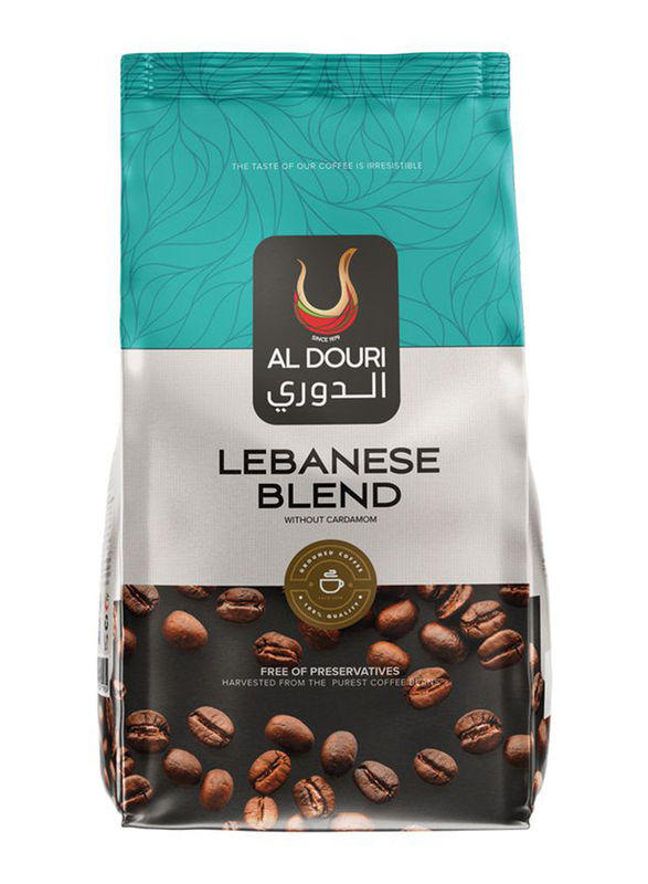 Al Douri Coffee Lebanese Blend without Cardamom, 250g