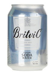 Britvic Soda Water Can, 300ml