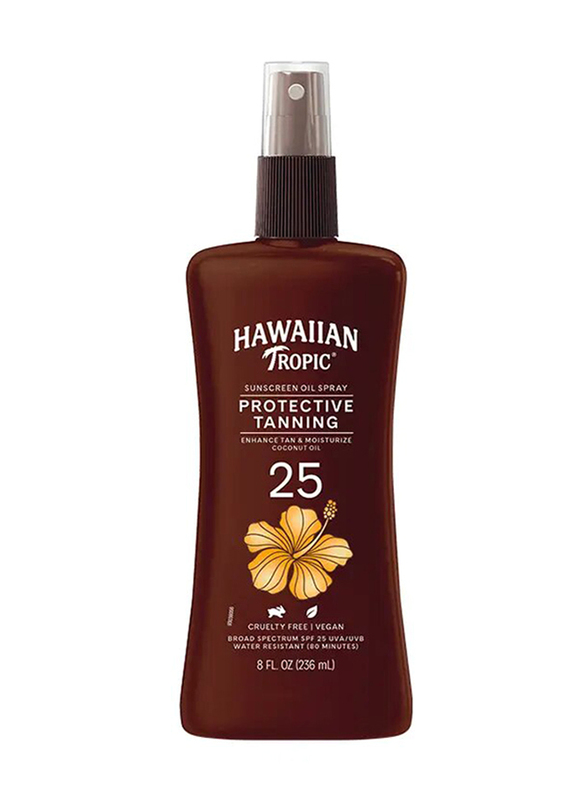 Hawaiian Tropic Oil Protective Tanning SPF 25, 236ml