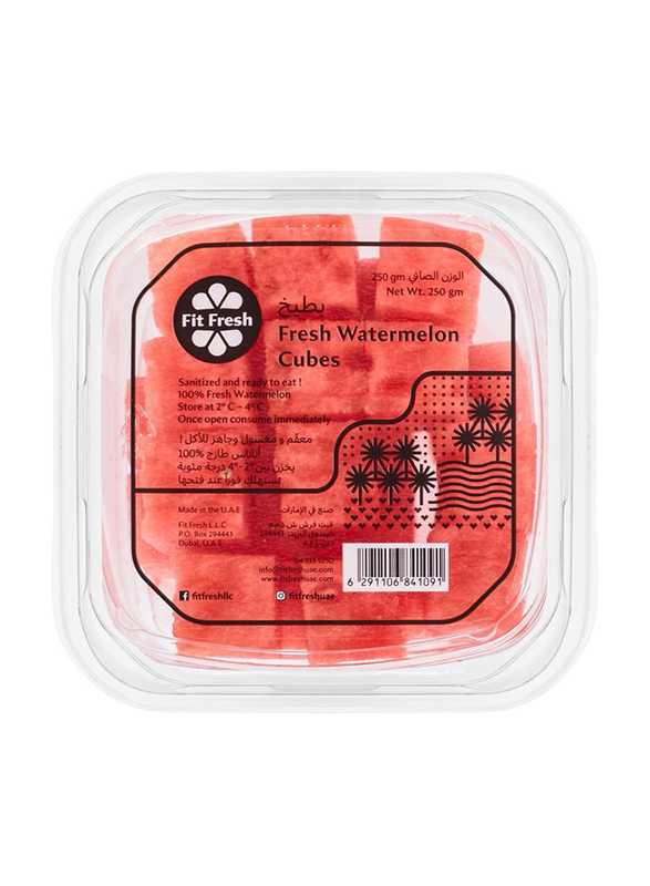 Fit Fresh Sanitized Watermelon Cubes, 250g