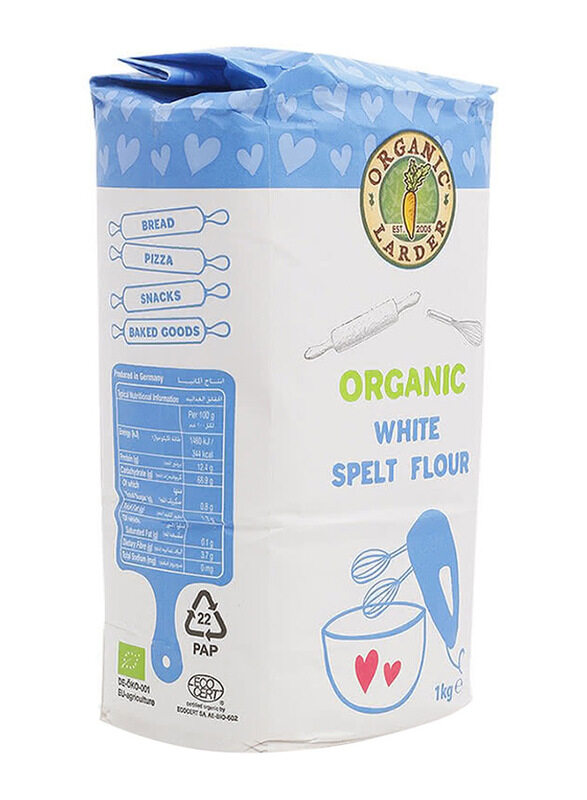 

Organic Larder All Purpose White Spelt Flour - 1 Kg