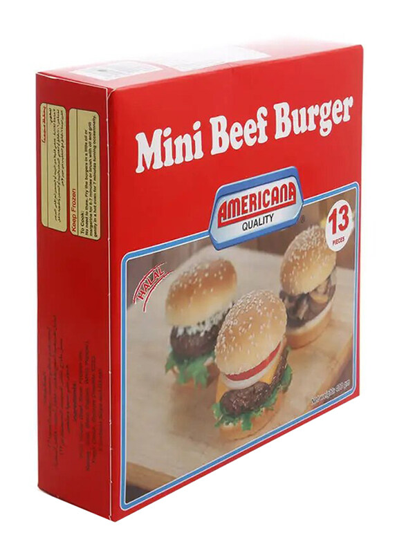

Americana Mini Beef Burgers, 13 Pieces, 400g