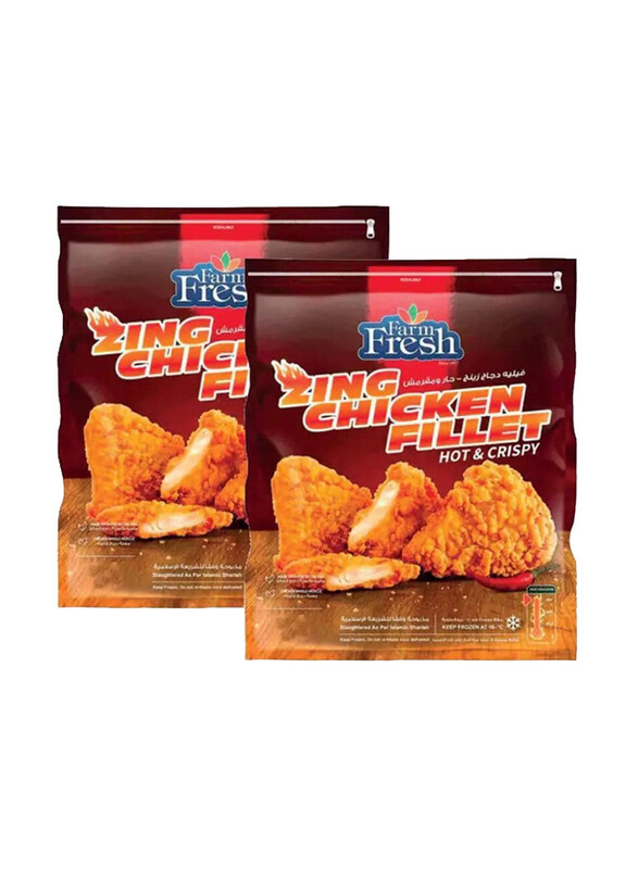 

Farm Fresh Zing Chicken Fillets, 2 x 420g