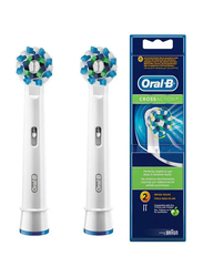 Oral B EB50 Cross Action Replacement Brush Heads, Set of 2