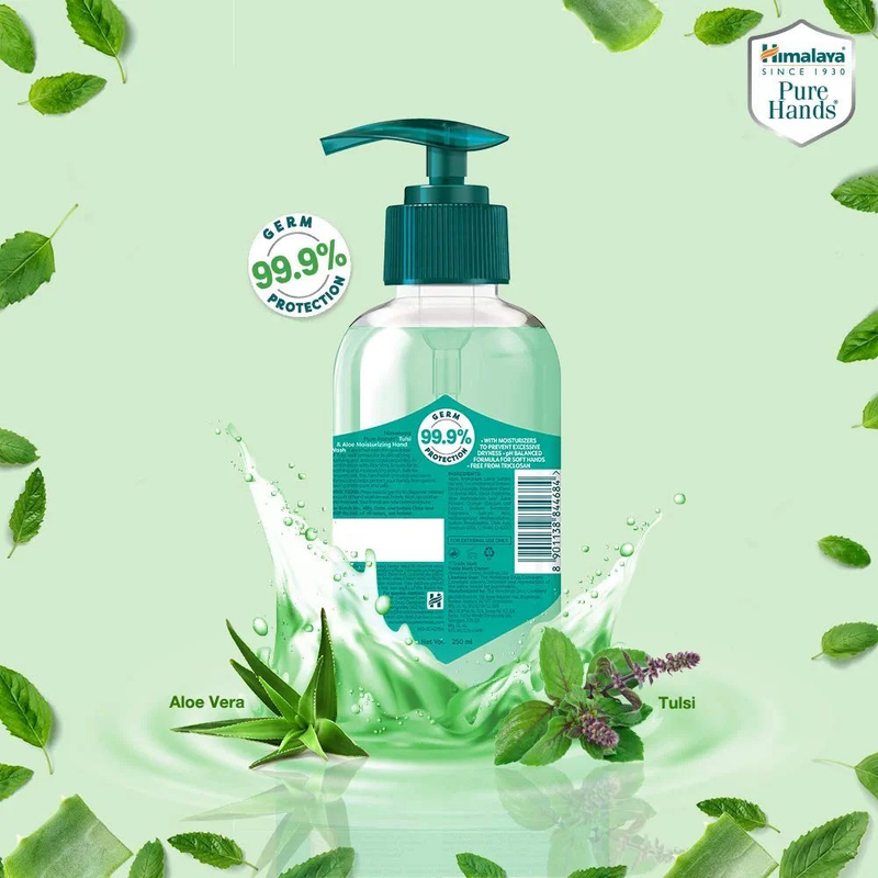 Himalaya Pure Hands Moisturizing Tulsi & Aloe Hand Wash, 250ml