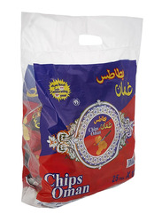 Oman Chips Potato Chilli Chips, 25 x 15g
