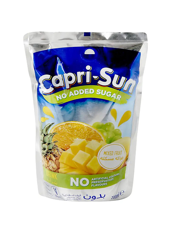 Capri Sun No Added Sugar Mix Drink - 10 x 200ml