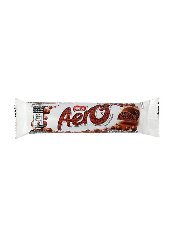 

Nestle Aero Milk Chocolate Bar, 18g