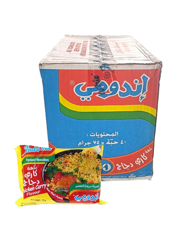 

Indomie Chicken Curry Instant Noodle, 40 x 75g