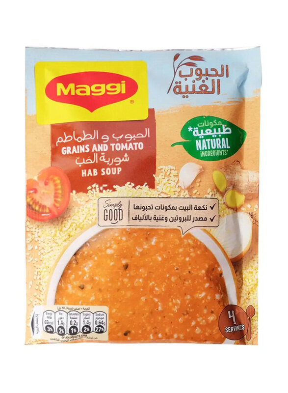 

Maggi Grains and Tomato Hab Soup, 80g