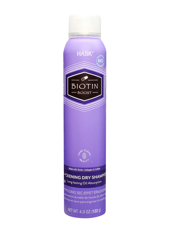 Hask Biotin Boost Thickening Dry Shampoo, 122g