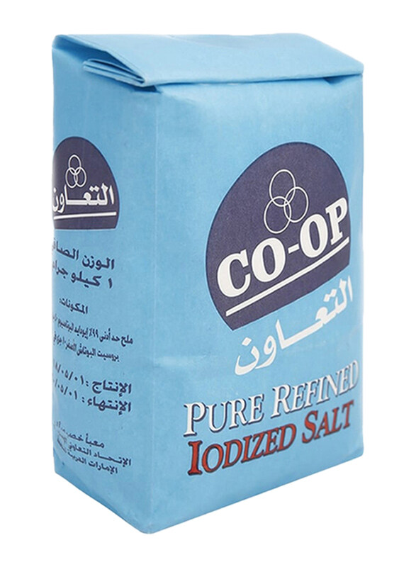 

CO-OP Pure Refined Iodized Salt, 1 Kg