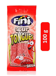 Fini Sour Tongues Strawberry Belts Candy - 100g