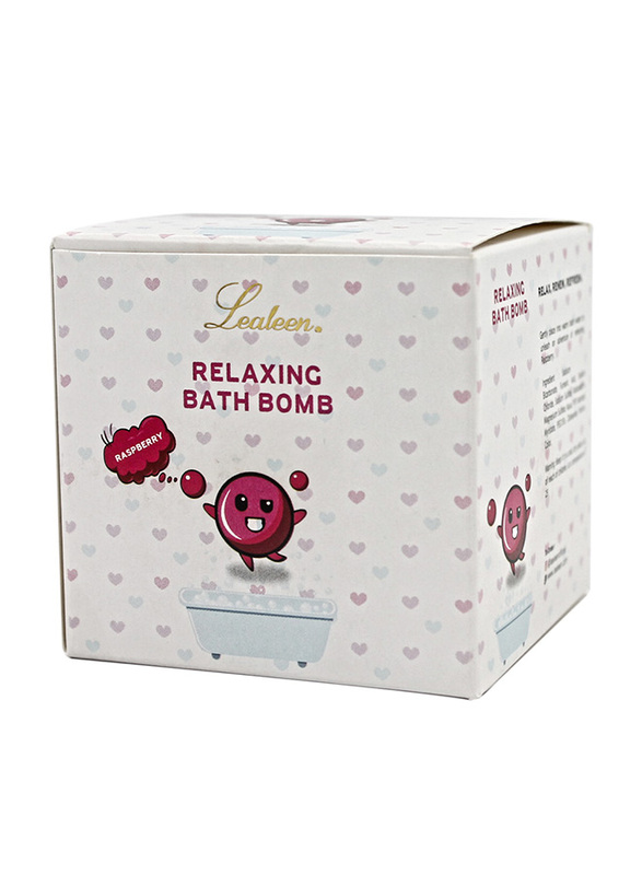 

Lealeen Bath Bombs Raspberry Soap, 125g