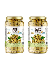 Farm Fresh Green Sliced Olive, 2 x 440g