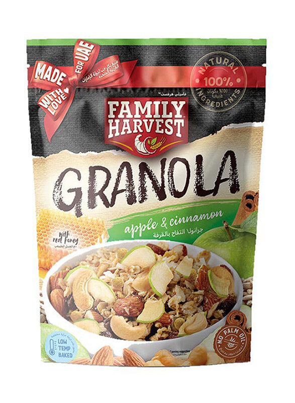 

Family Harvest Granola with Apple Cinnamon, 250g