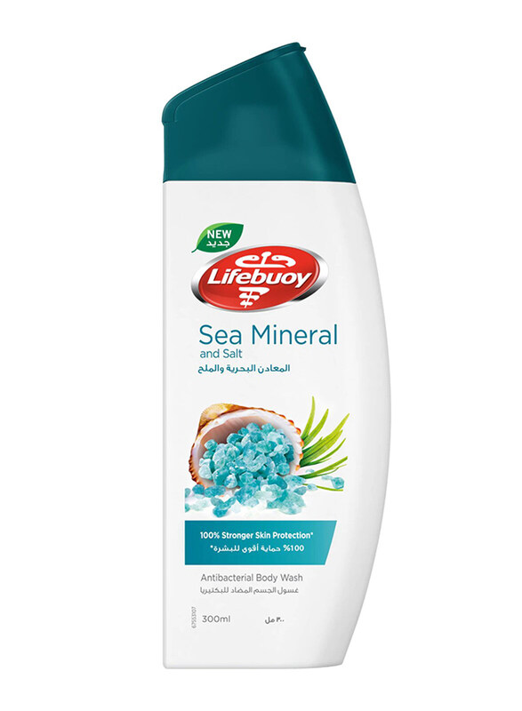 

Lifebuoy Sea Mineral and Salt Antibacterial Body Wash - 300ml