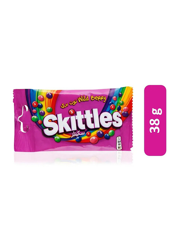 Skittles Wild Berry Candy Fruity Pouch - 38g