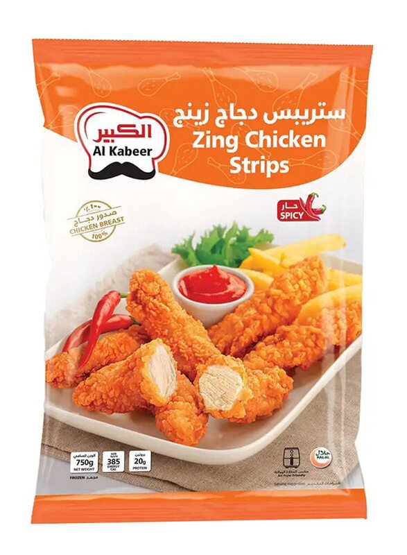 

Al Kabeer Zing Chicken Strips, 750g