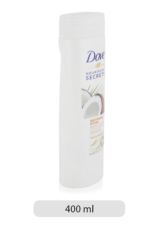 Dove Restoring Ritual Moisturiser Body Lotion, 400ml