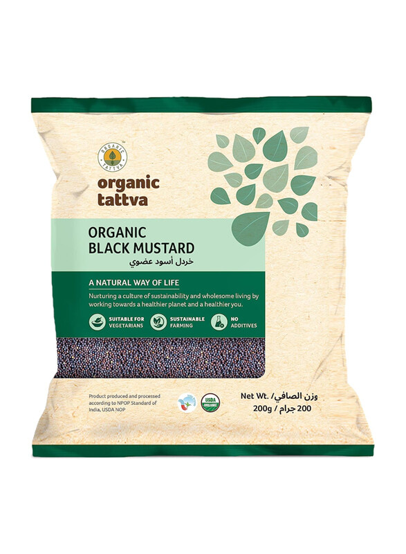 

Organic Tattva Organic Black Mustard, 200g