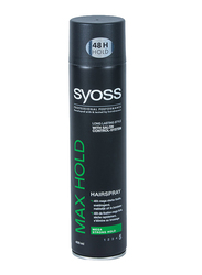 Syoss Styling Max Hold Hair Spray for All Hair Types, 400ml