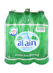 Al Ain Mineral Water, 6 Bottles x 1.5 Liter