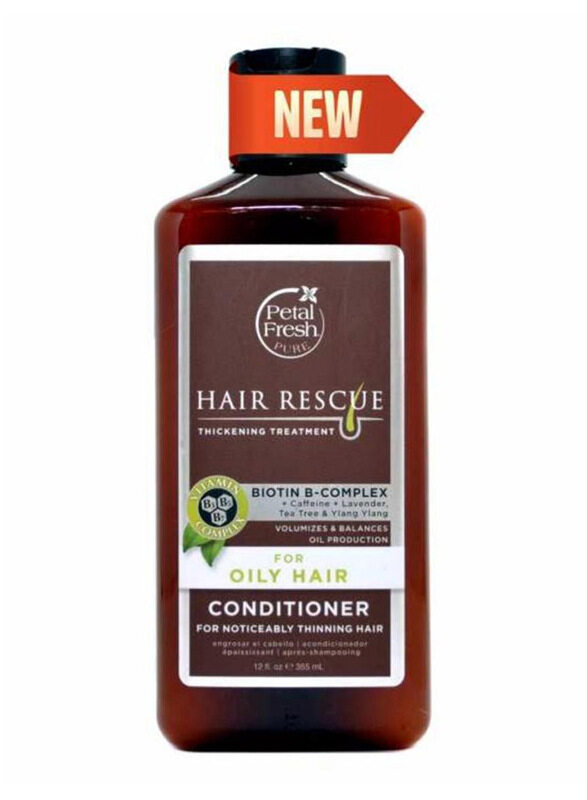 

Petal Fresh Pure Hair Rescue Conditioner for Oily Hair, 12oz