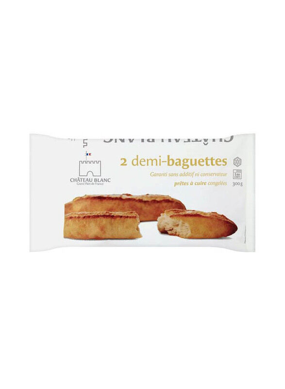 

Chateau Blanc Frozen Half Baguettes, 300g