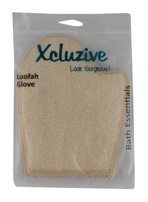 

Xcluzive Genuine Loofah Glove White, 1 Piece
