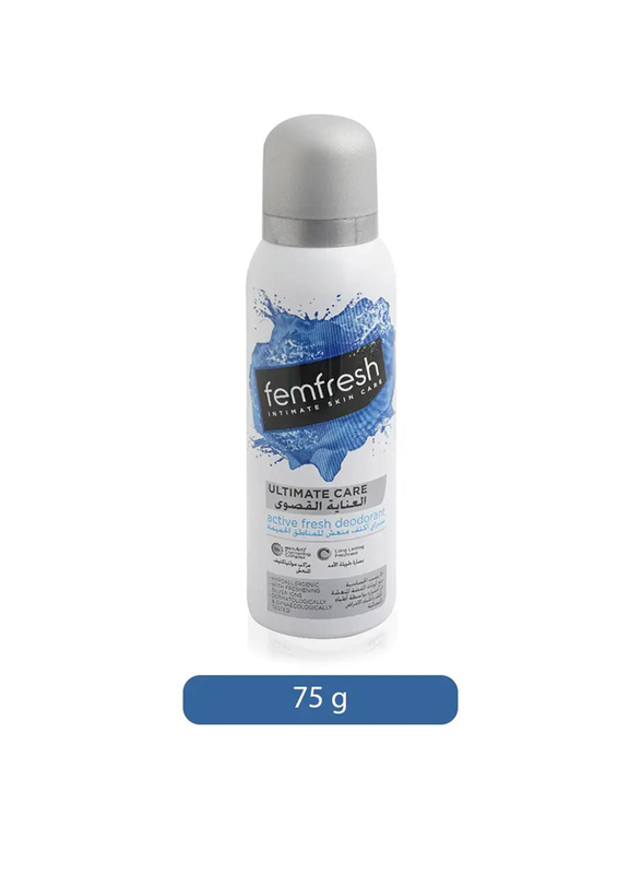 Femfresh Ultimate Care Active Fresh Deodorant - 75g