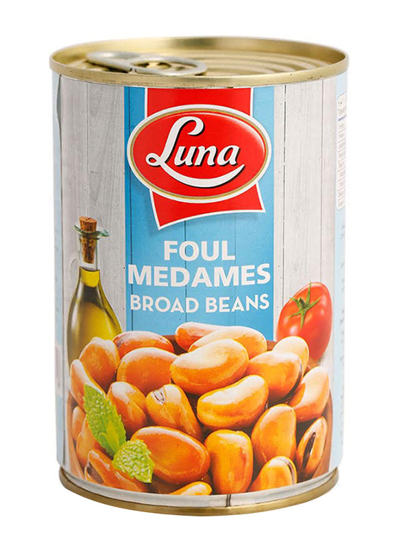 Luna Foul Medames Broad Beans Chinese Variety, 400g