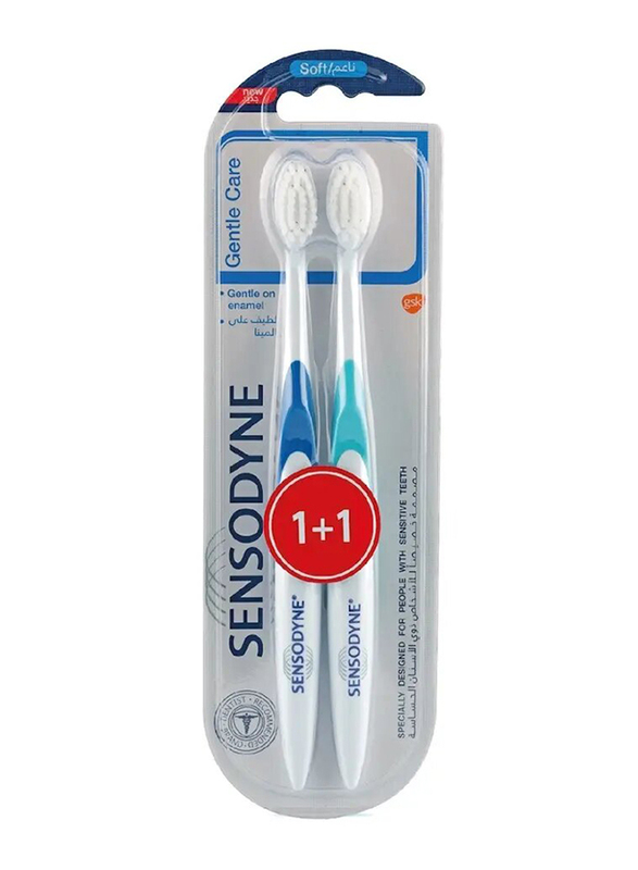 Sensodyne Gentle Soft Toothbrushes, 2 Pieces