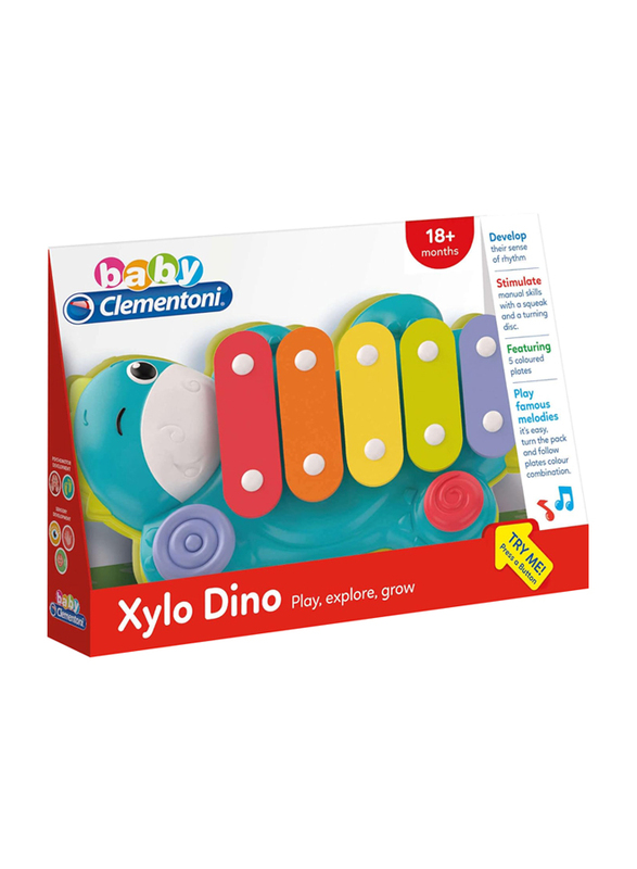 Clementoni Baby Musical Xylophone, Multicolour